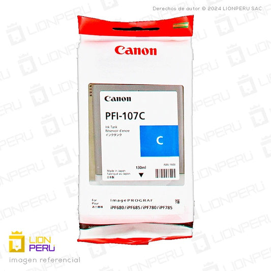 Canon Ink Tank Pfi-107 Cyan — Canon | Guards on Duty Shop South Africa