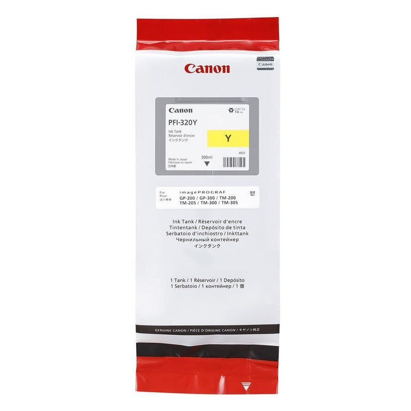 Canon Ink Tank Pfi-320 Yellow 300ml — Canon | Guards on Duty Shop South Africa