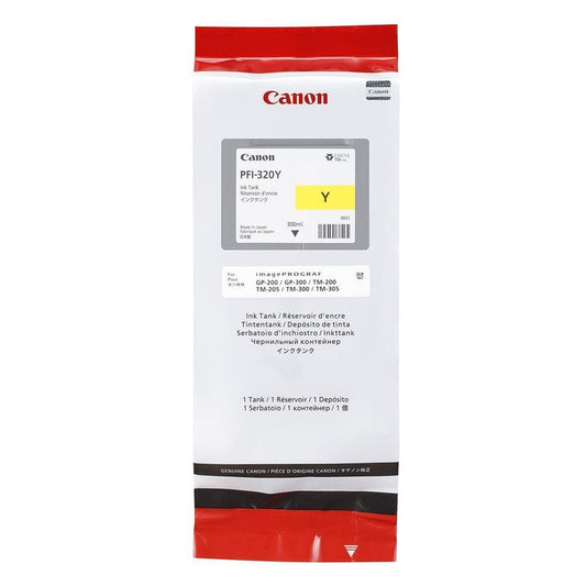 Canon Ink Tank Pfi-320 Yellow 300ml — Canon | Guards on Duty Shop South Africa