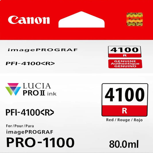 Canon Ink Pfi-4100 Red — Canon | Guards on Duty Shop South Africa