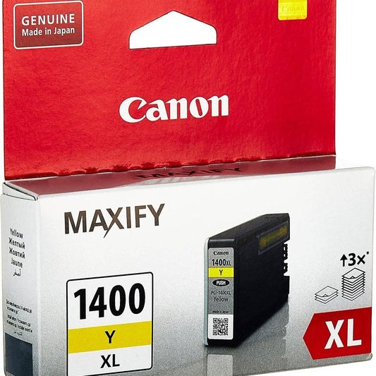 Canon Pgi-1400xl Yellow Ink Cartridge - Mb2040 / Mb2140 / Mb2340 / Mb2740 = 900 Pages — Canon | Guards on Duty Shop South Africa