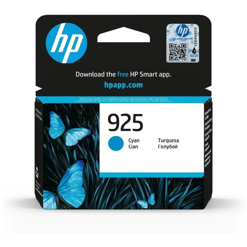 Hp 925 Cyan Original Ink Cartridge ~400 Pages — HP | Guards on Duty Shop South Africa