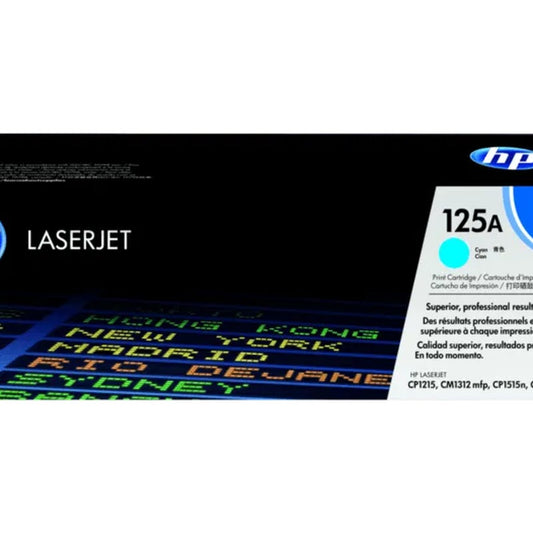 Hp 125a Cyan Original Laserjet Toner Cartridge,1,400 Pages — HP | Guards on Duty Shop South Africa