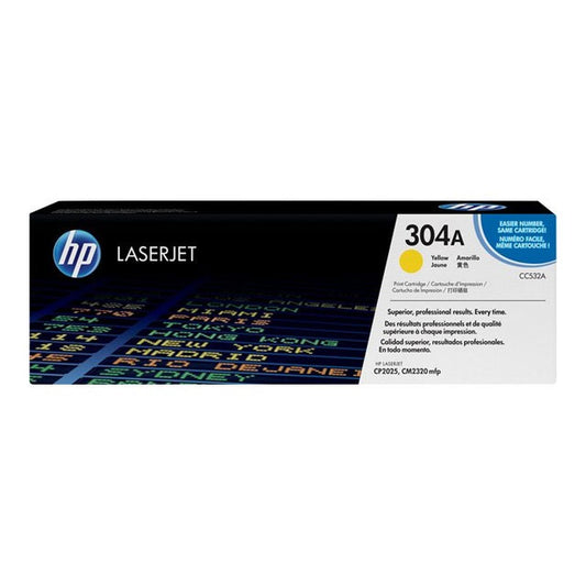 Hp 304a Yellow Original Laserjet Toner Cartridge,2,800 Pages — HP | Guards on Duty Shop South Africa