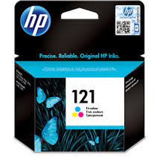 Hp 121 Tri-color Original Ink Cartridge,~165 Pages — HP | Guards on Duty Shop South Africa