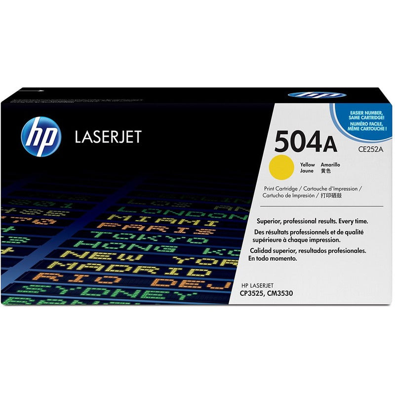 Hp 504a Yellow Original Laserjet Toner Cartridge,7,000 Pages — HP | Guards on Duty Shop South Africa