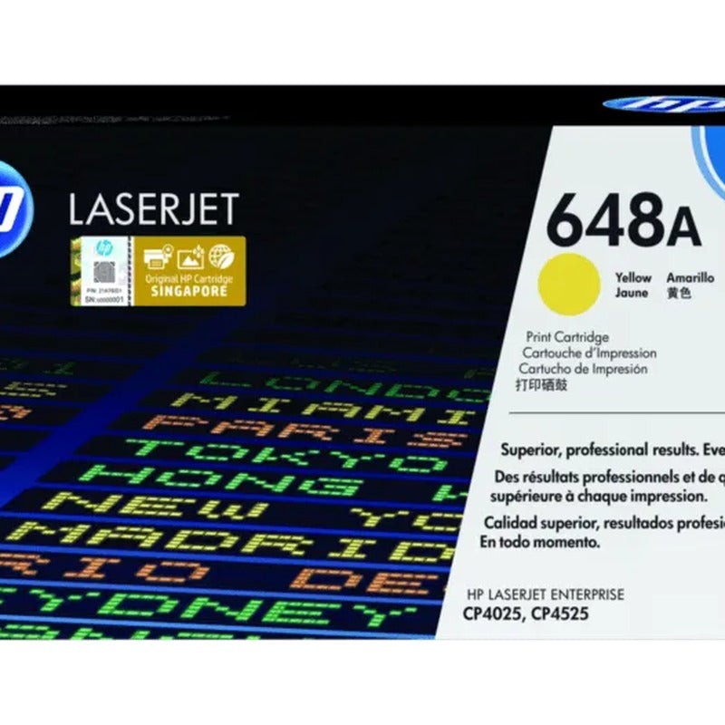 Hp 648a Yellow Original Laserjet Toner Cartridge,11,000 Pages — HP | Guards on Duty Shop South Africa