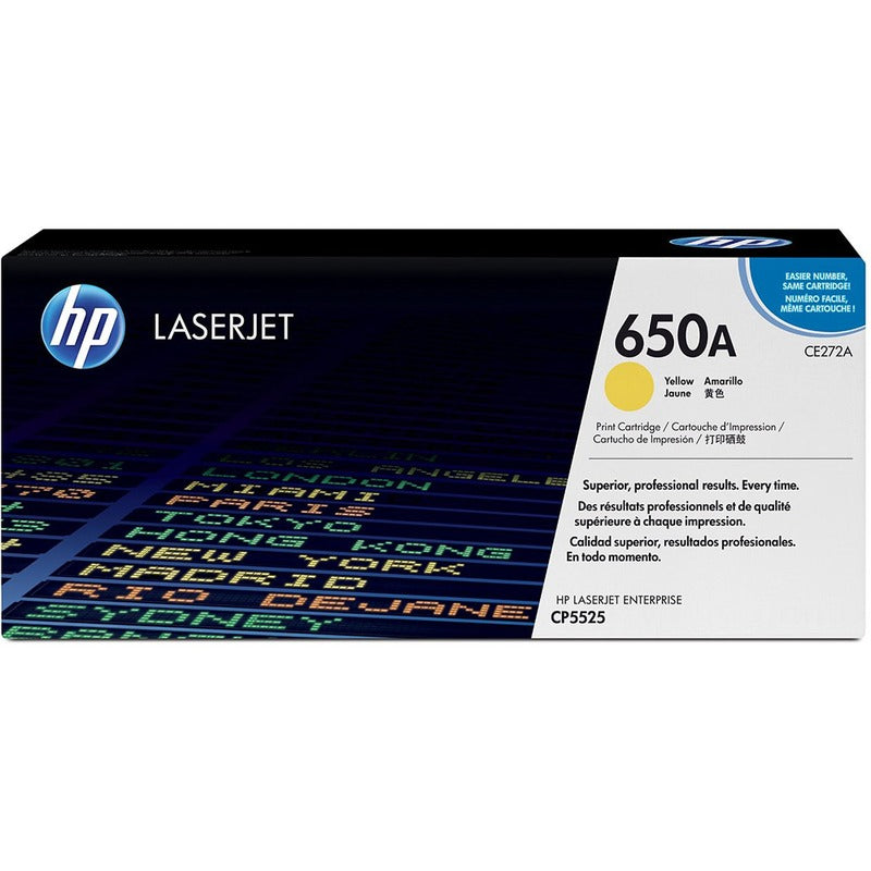 Hp 650a Yellow Original Laserjet Toner Cartridge,15,000 Pages — HP | Guards on Duty Shop South Africa