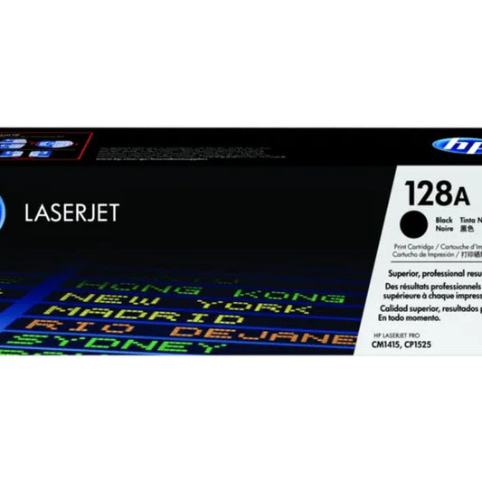 Hp 128a Black Original Laserjet Toner Cartridge,2,000 Pages — HP | Guards on Duty Shop South Africa