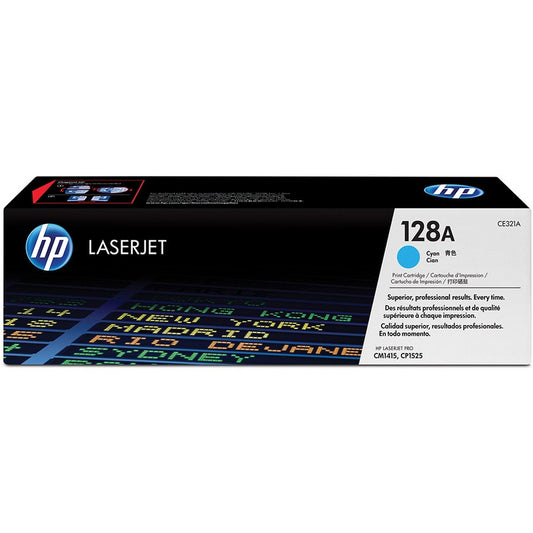 Hp 128a Cyan Original Laserjet Toner Cartridge,1,300 Pages — HP | Guards on Duty Shop South Africa