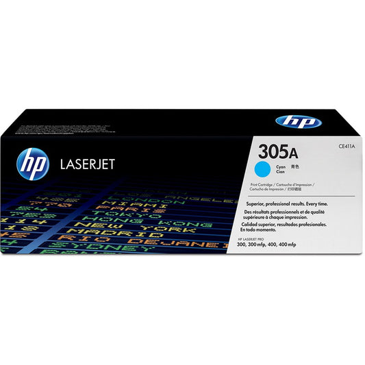 Hp 305a Cyan Original Laserjet Toner Cartridge,2,600 Pages — HP | Guards on Duty Shop South Africa