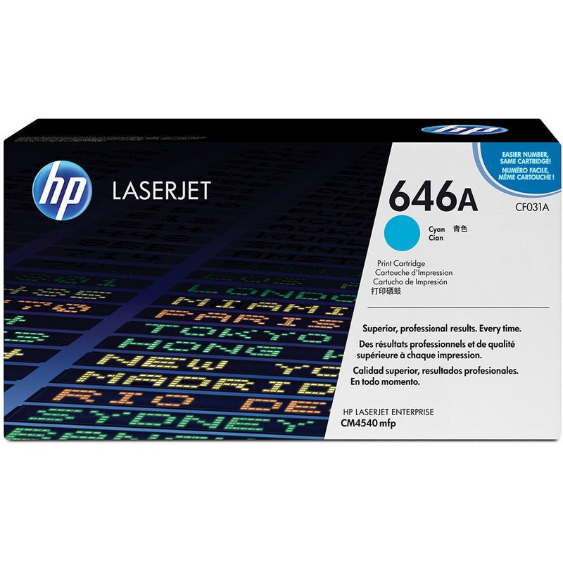 Hp 646a Cyan Original Laserjet Toner Cartridge,12,500 Pages — HP | Guards on Duty Shop South Africa