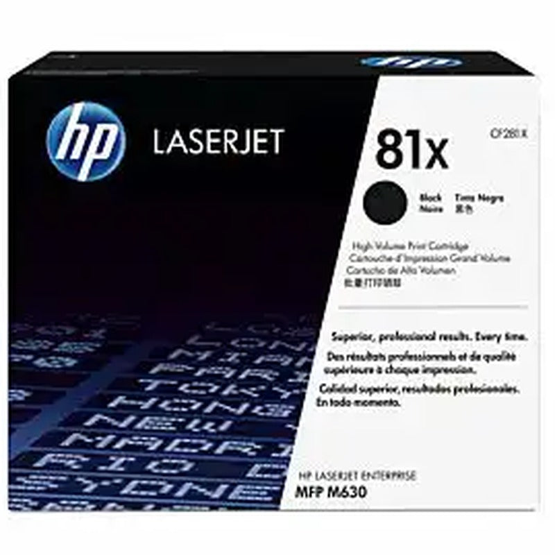 Hp 81x High Yield Black Original Laserjet Toner Cartridge,25,000 Pages — HP | Guards on Duty Shop South Africa