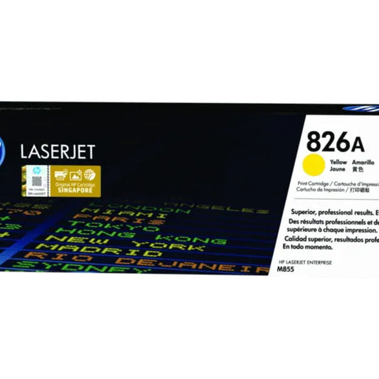 Hp 826a Yellow Original Laserjet Toner Cartridge,31,500 Pages — HP | Guards on Duty Shop South Africa