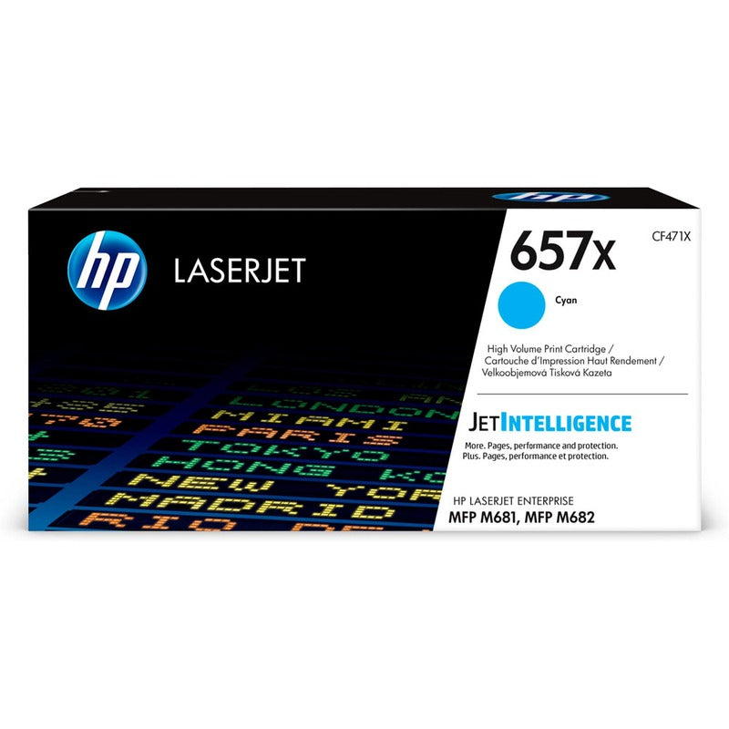 Hp 657x High Yield Cyan Original Laserjet Toner Cartridge,23,000 Pages — HP | Guards on Duty Shop South Africa