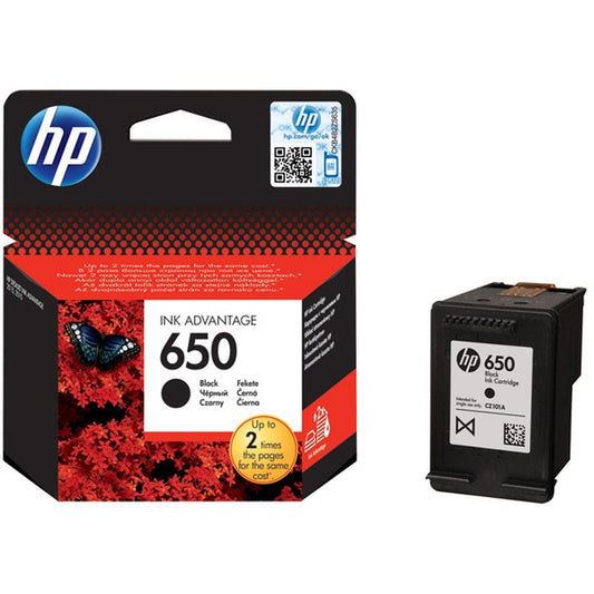 Hp 650 Black Ink Cartridge — HP | Guards on Duty Shop South Africa