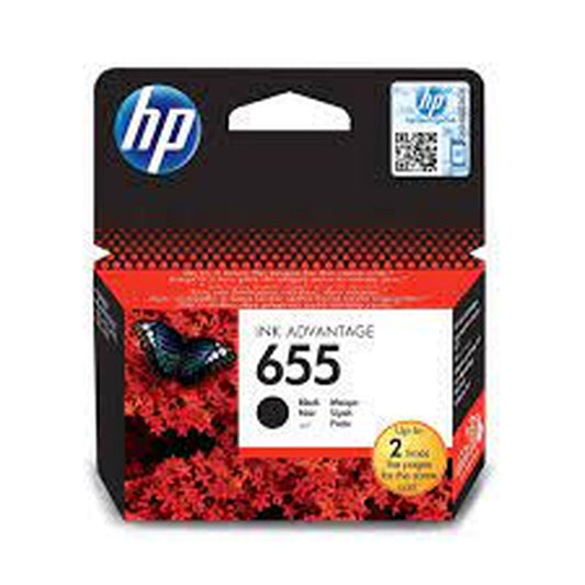 Hp 655 Black Original Ink Advantage Cartridge,~550 Pages — HP | Guards on Duty Shop South Africa