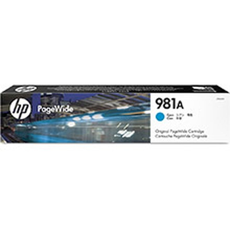 Hp 981a Cyan Original Pagewide Cartridge,~6,000 Pages — HP | Guards on Duty Shop South Africa