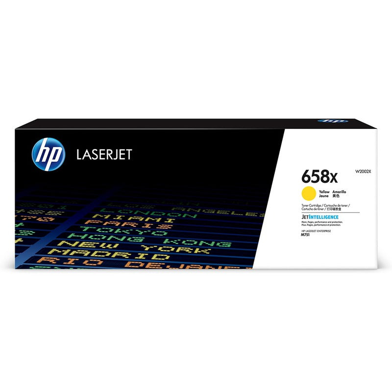 Hp 658x Yellow Laserjet Toner Cartridge,28,000 Pages — HP | Guards on Duty Shop South Africa