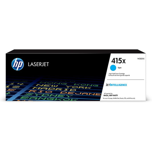 Hp 415x Cyan Laserjet Toner Cartridge,6,000 Pages — HP | Guards on Duty Shop South Africa