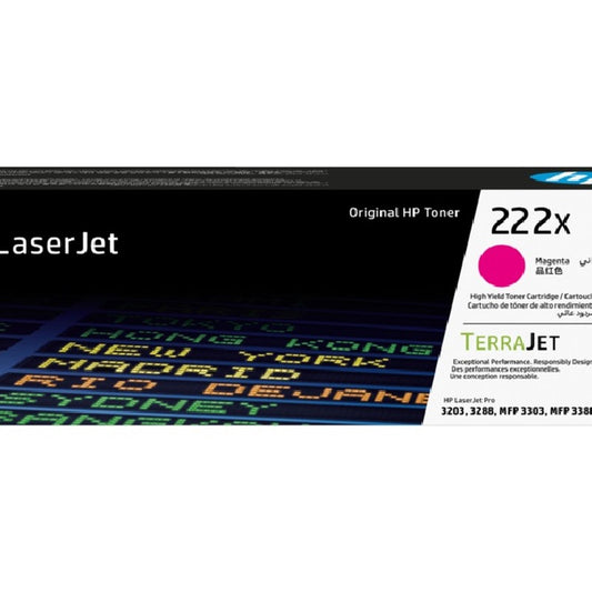 Hp 222x High Yield Magenta Original Laserjet Toner Cartridge ~2,500 Pages — HP | Guards on Duty Shop South Africa