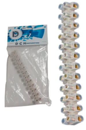 Strip Connector 3A Clear - 118b (20 Pack)