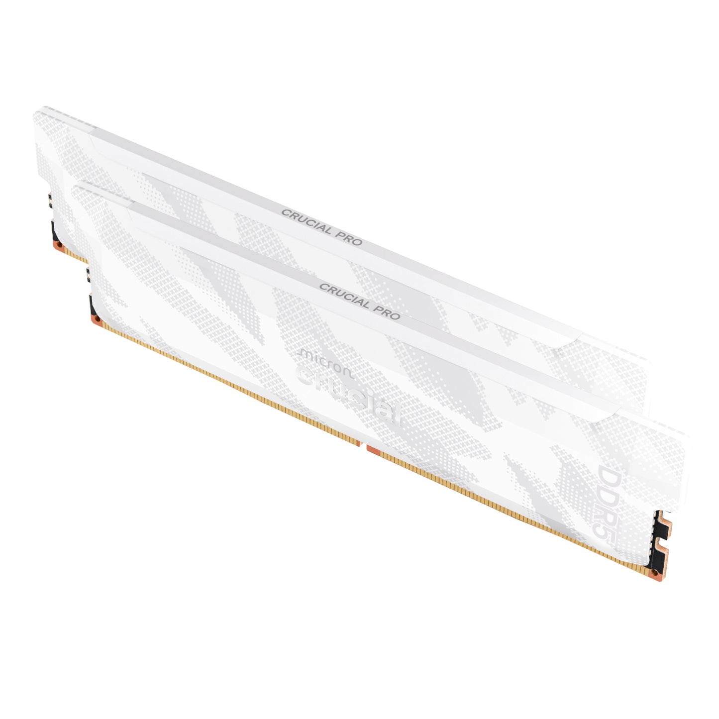 Crucial Pro Overclocking DDR5-6400 32GB Desktop Gaming Memory Kit (16GB x 2) – White - Guards On Duty Shop & Security Guards