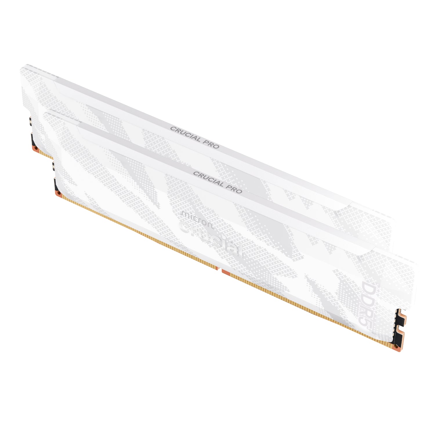 Crucial Pro Overclocking DDR5-6400 32GB Desktop Gaming Memory Kit (16GB x 2) – White - Guards On Duty Shop & Security Guards
