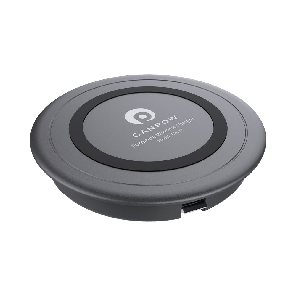 Wireless Charger 5w Black (cp622) — Canpow | Guards on Duty Shop