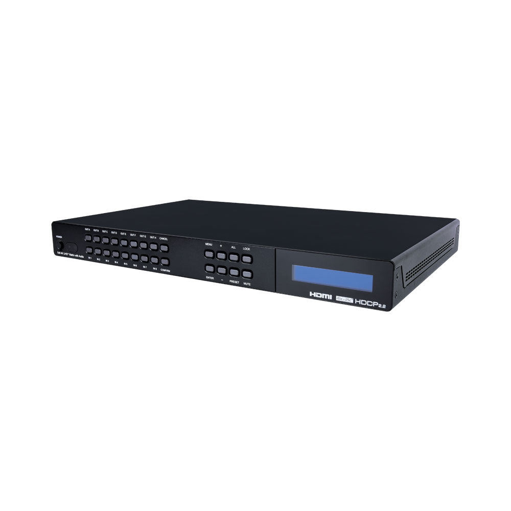 Cyp Hdmi Uhd+8x8 Matrix Wth Audio Outputs — Cypress | Guards on Duty Shop