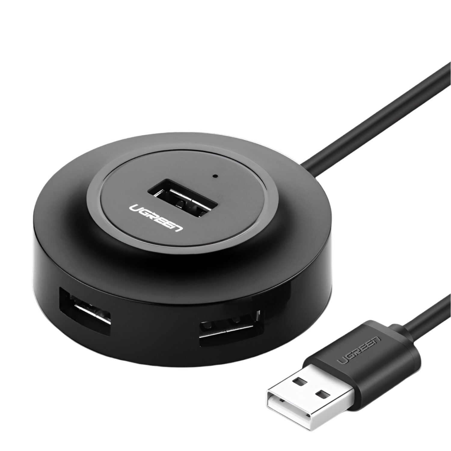 UGREEN 4-IN 1 USB 2.0 Hub (20777) - Black - Guards On Duty Shop & Security Guards