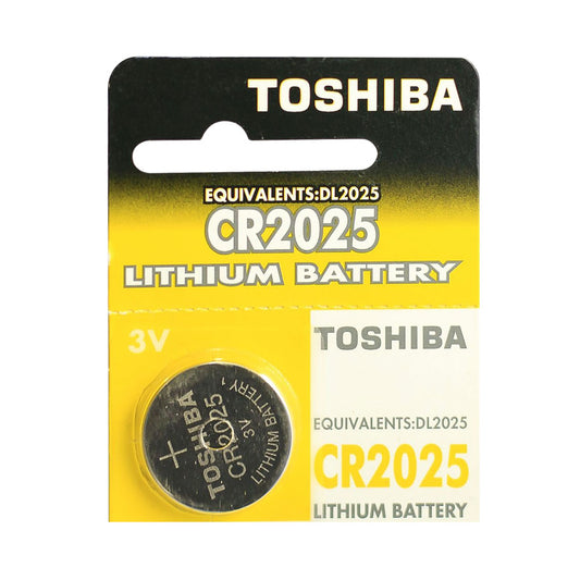 Lithium Coin Cell Cr2025 — Toshiba | Guards on Duty Shop