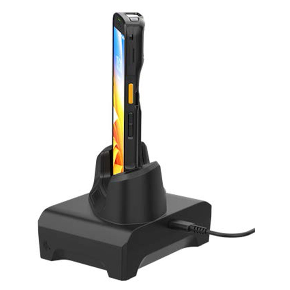 Single-slot charge cradle for TC22 / TC27 devices.