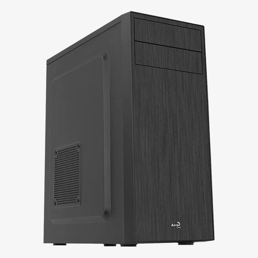 RCT Mid ATX Case with DVD drive slot - Black + 550W; 1x Fan. Up to 1 x 5.25” ODD; 3 x 3.5” HDDs (2 x 3.5”/2.5?) or 4 x 2.5” SSD