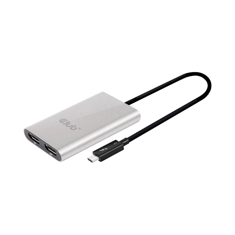 Thunderbolt 3 to 4k Dual Displayport — CLUB3D | Guards on Duty Shop