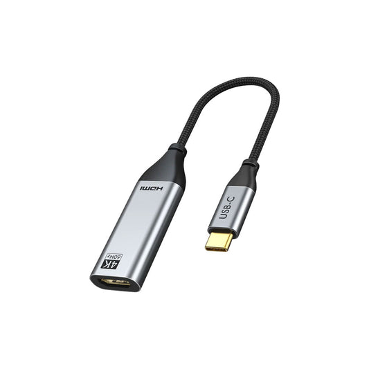 CABLETIME CP10B 20CM 4K @60HZ USB TYPE-C TO HDMI ADAPTER (CT-C160-PU31-CMHDFN1)