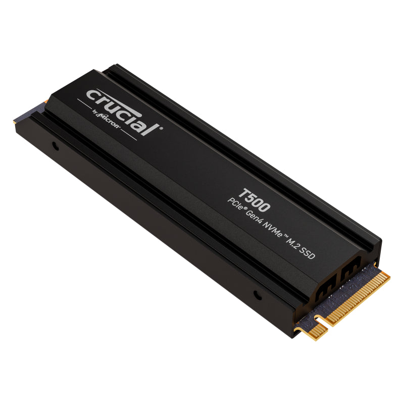 Crucial T500 1TB M.2 NVMe Gen4 with Heatsink NAND SSD - Guards On Duty Shop & Security Guards