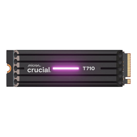 Crucial T710 2TB M.2 NVMe Gen5 NAND SSD with Heatsink - Guards On Duty Shop & Security Guards