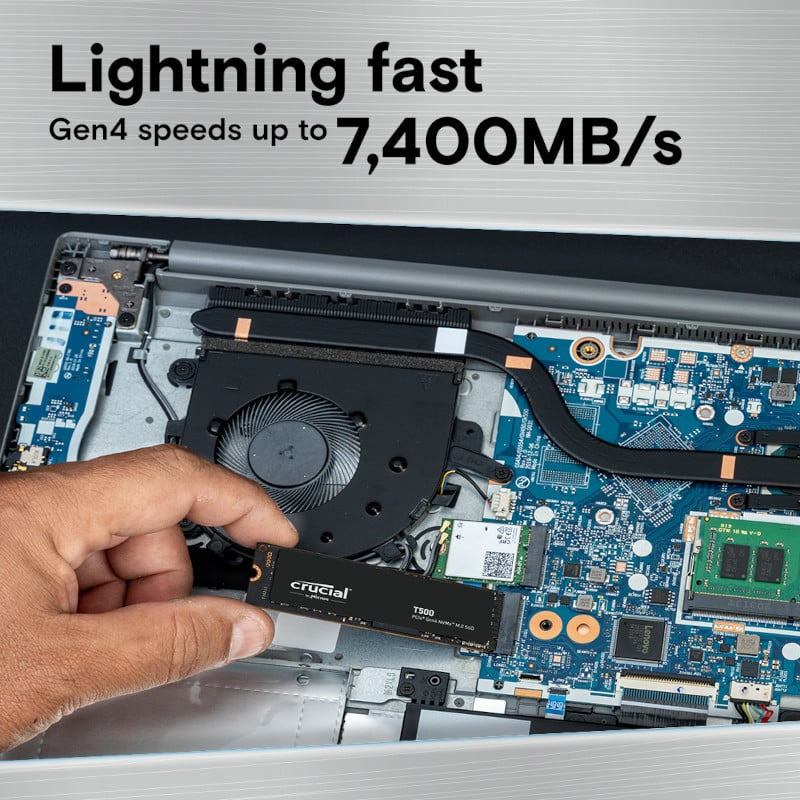 Crucial T500 4TB M.2 NVMe Gen4 NAND SSD - Guards On Duty Shop & Security Guards