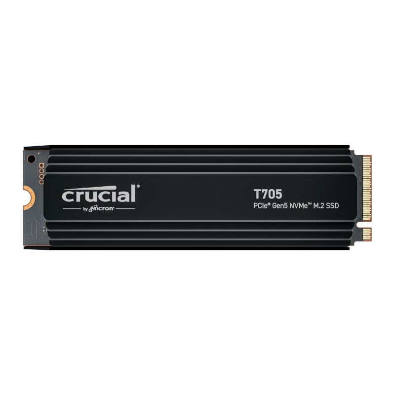 Crucial T705 4TB M.2 NVMe Gen5 with Heatsink NAND SSD - Guards On Duty Shop & Security Guards