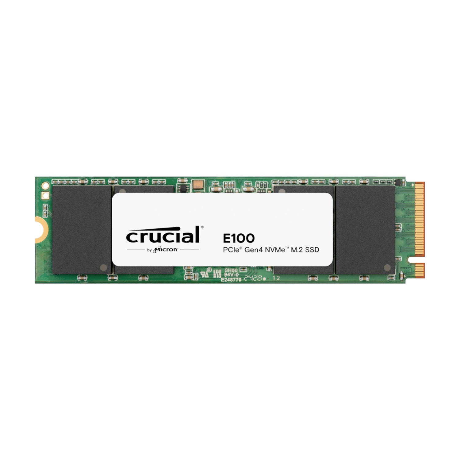 Crucial E100 480GB PCIe Gen4 2280 NVMe M.2 SSD - Guards On Duty Shop & Security Guards
