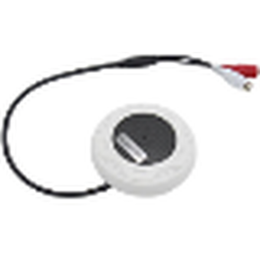 Analogue noise-cancelling microphone