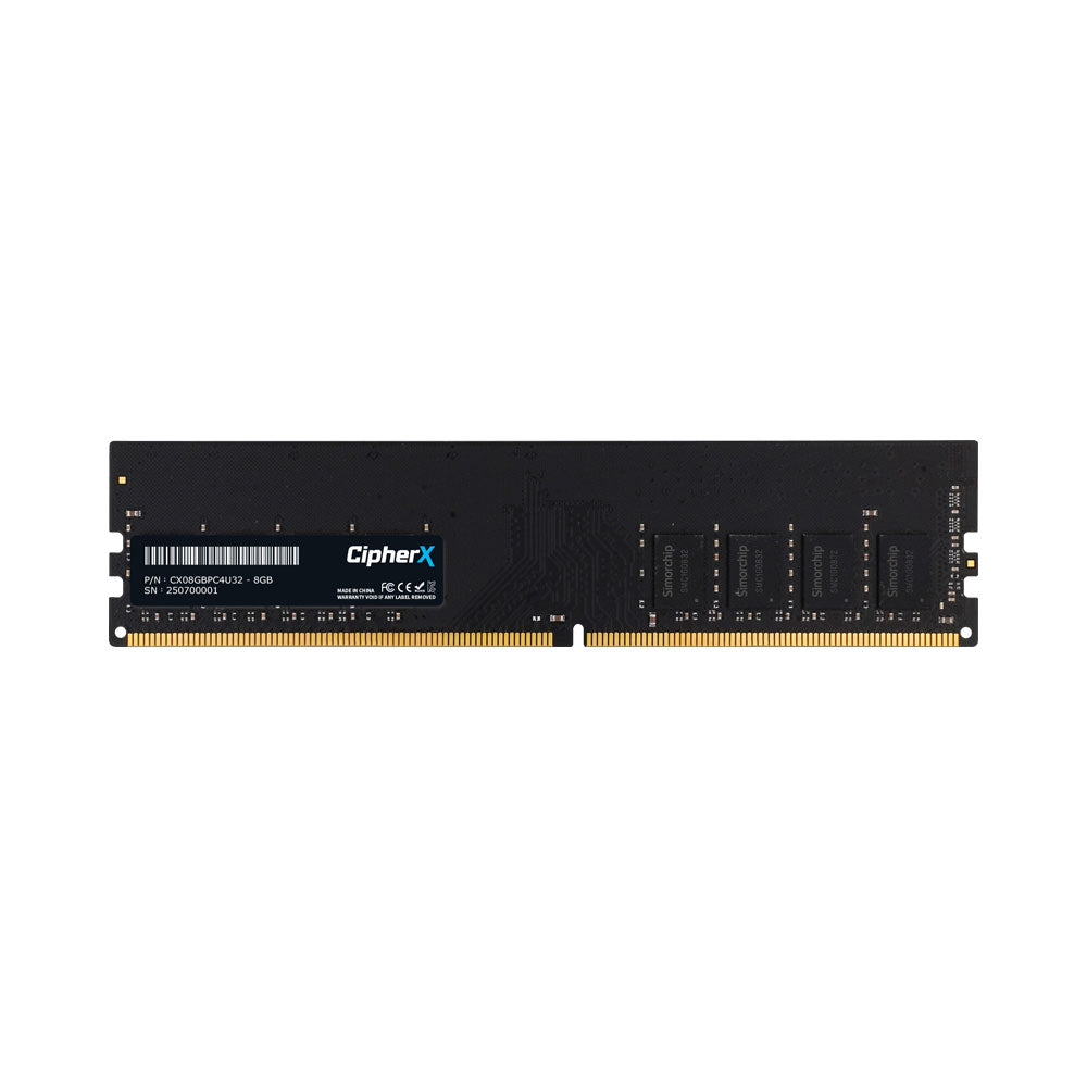 Cipherx 8gb Ddr4 Udimm Desktop Memory — CipherX | Guards on Duty Shop