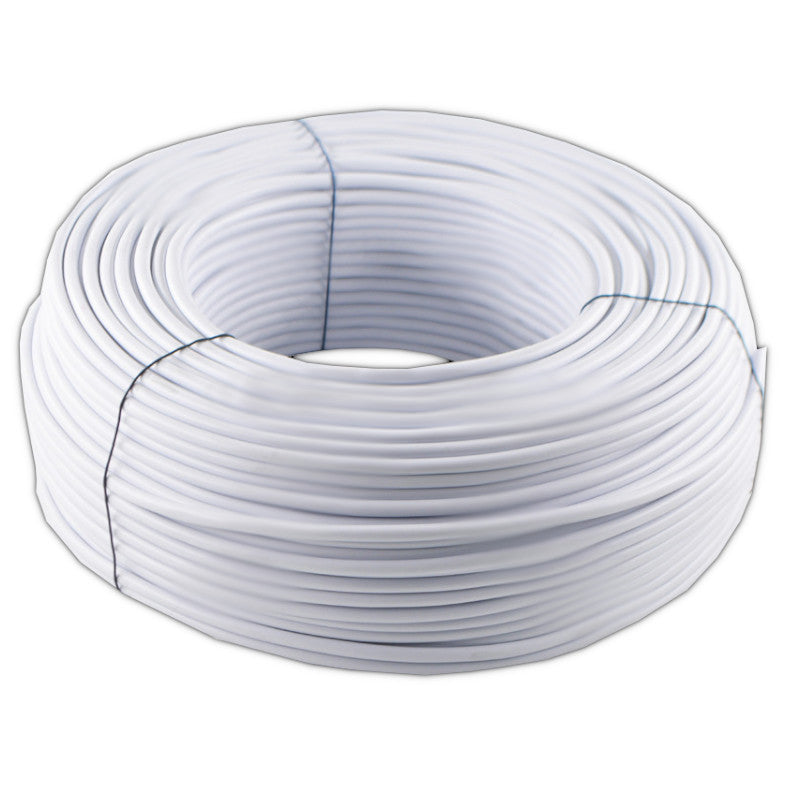 10 Core Solid Cable White