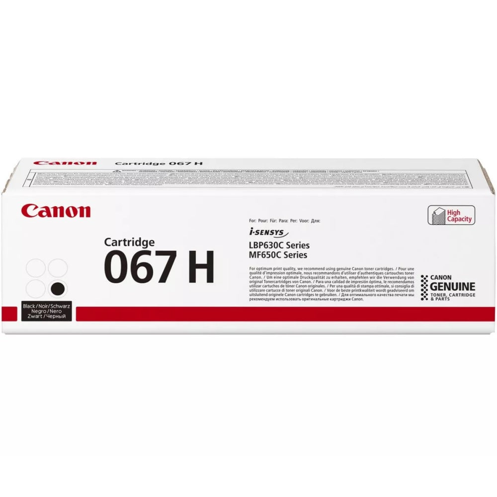 Canon 067H High Yield Black Toner Cartridge