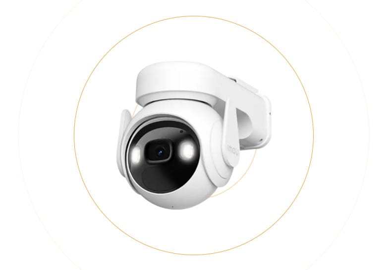 IMOU CELL PT 4G Battery 2K Security Camera with 3W Solar Panel