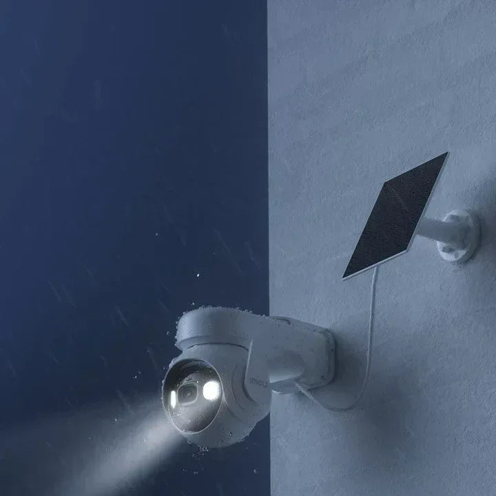 IMOU CELL PT 4G Battery 2K Security Camera with 3W Solar Panel Guards On Duty Security