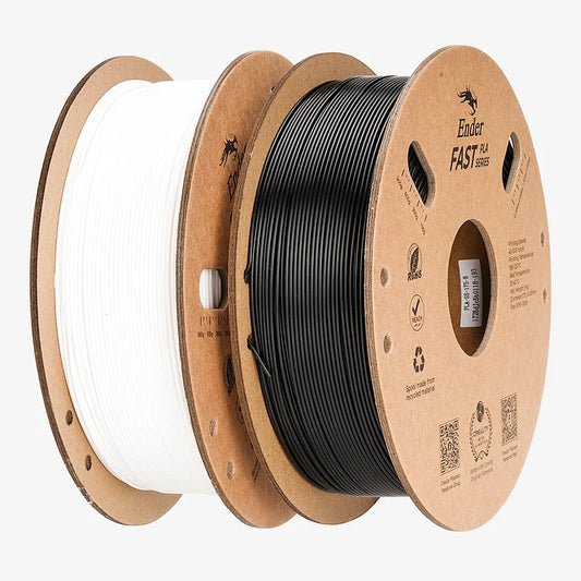 Creality Ender Fast PLA Filament - White + Black - Guards On Duty Shop & Security Guards