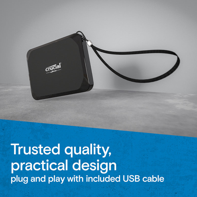 Crucial X9 2TB Type-C Portable SSD - Guards On Duty Shop & Security Guards