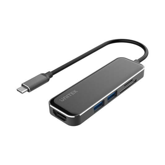 Unitek Usb3.0 5-port Usb-c,hdmi , Dual Card Reader — Unitek | Guards on Duty Shop